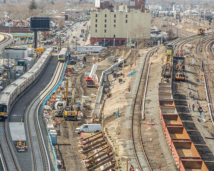 Johnson Avenue Yard - Jamaica Station